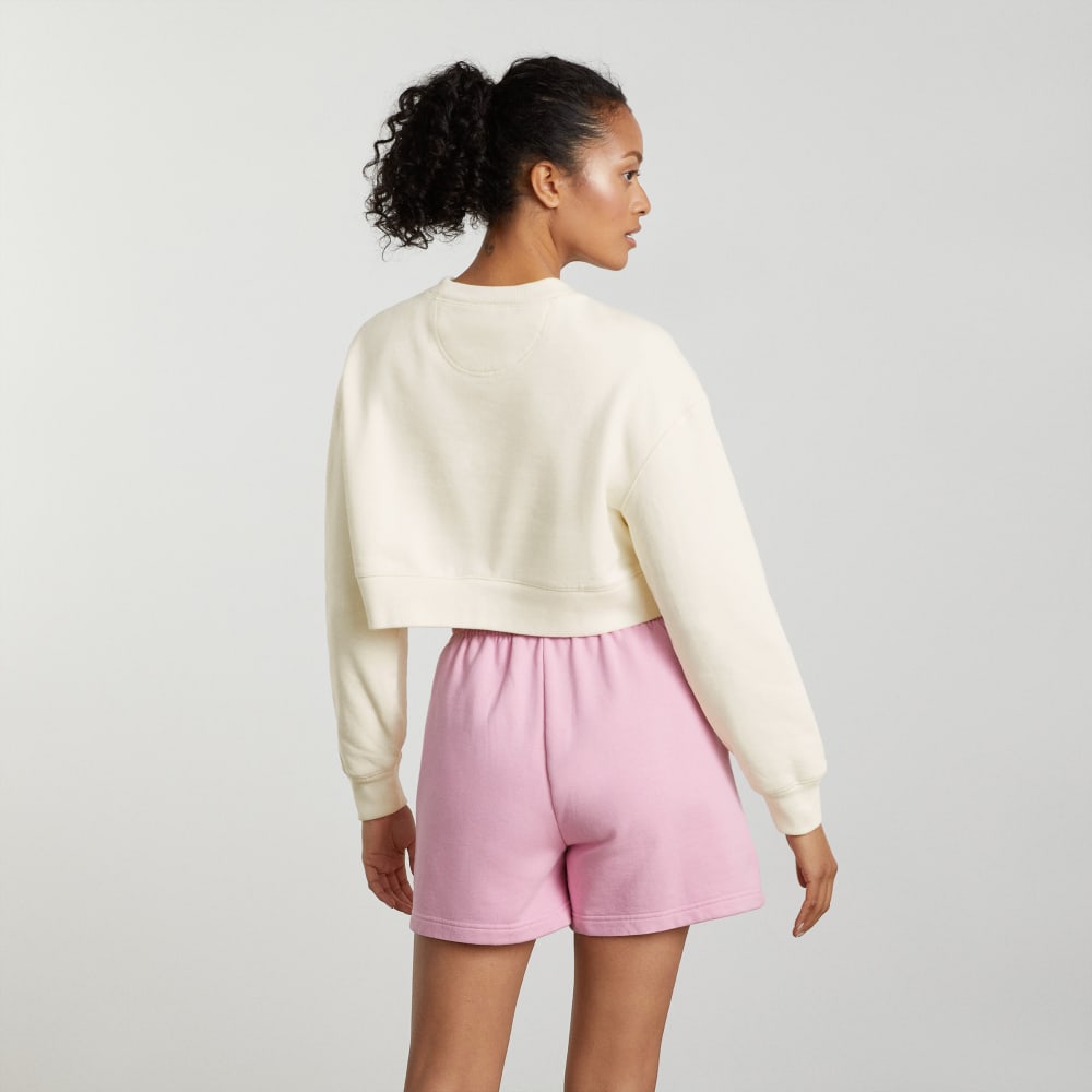 The Organic Cotton Cropped Crew | Canvas - Image 3