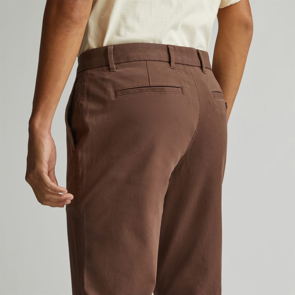 The Performance Chino | Uniform | Chocolate Brown | Slim - Image 5