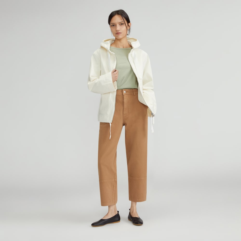 The Canvas Organic Cotton Anorak | Bone - Image 6