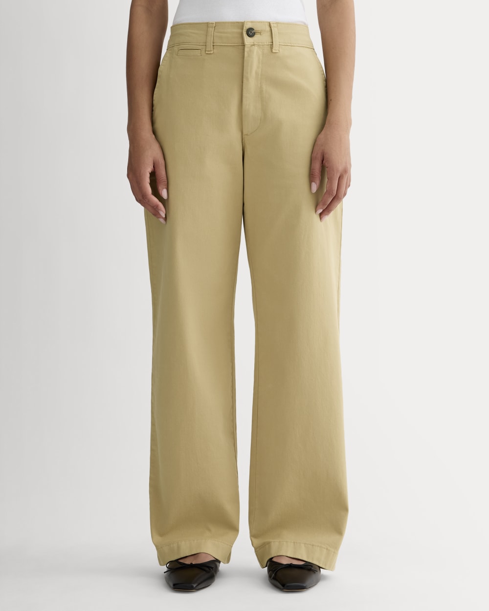 The Wide-Leg Chino | Classic Khaki - Image 3