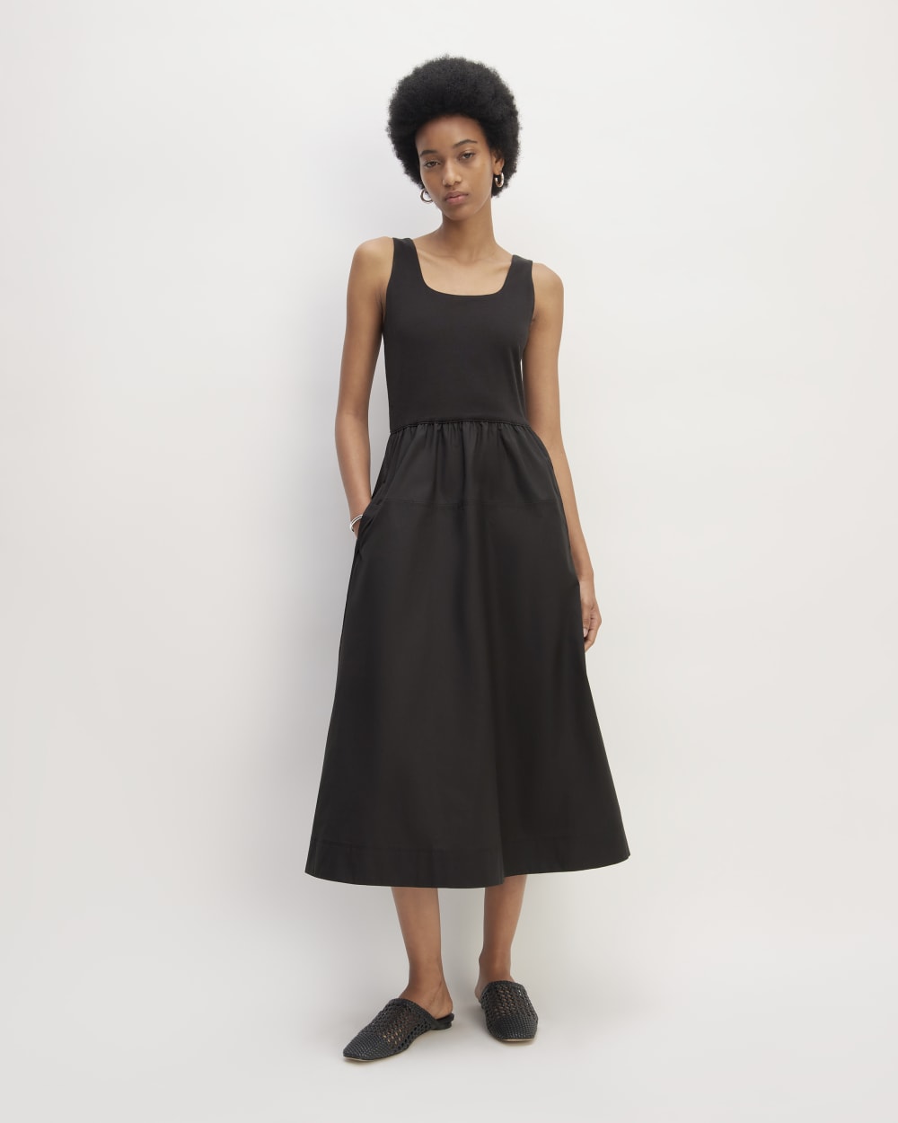 The Supima? Jersey Riviera Dress | Black
