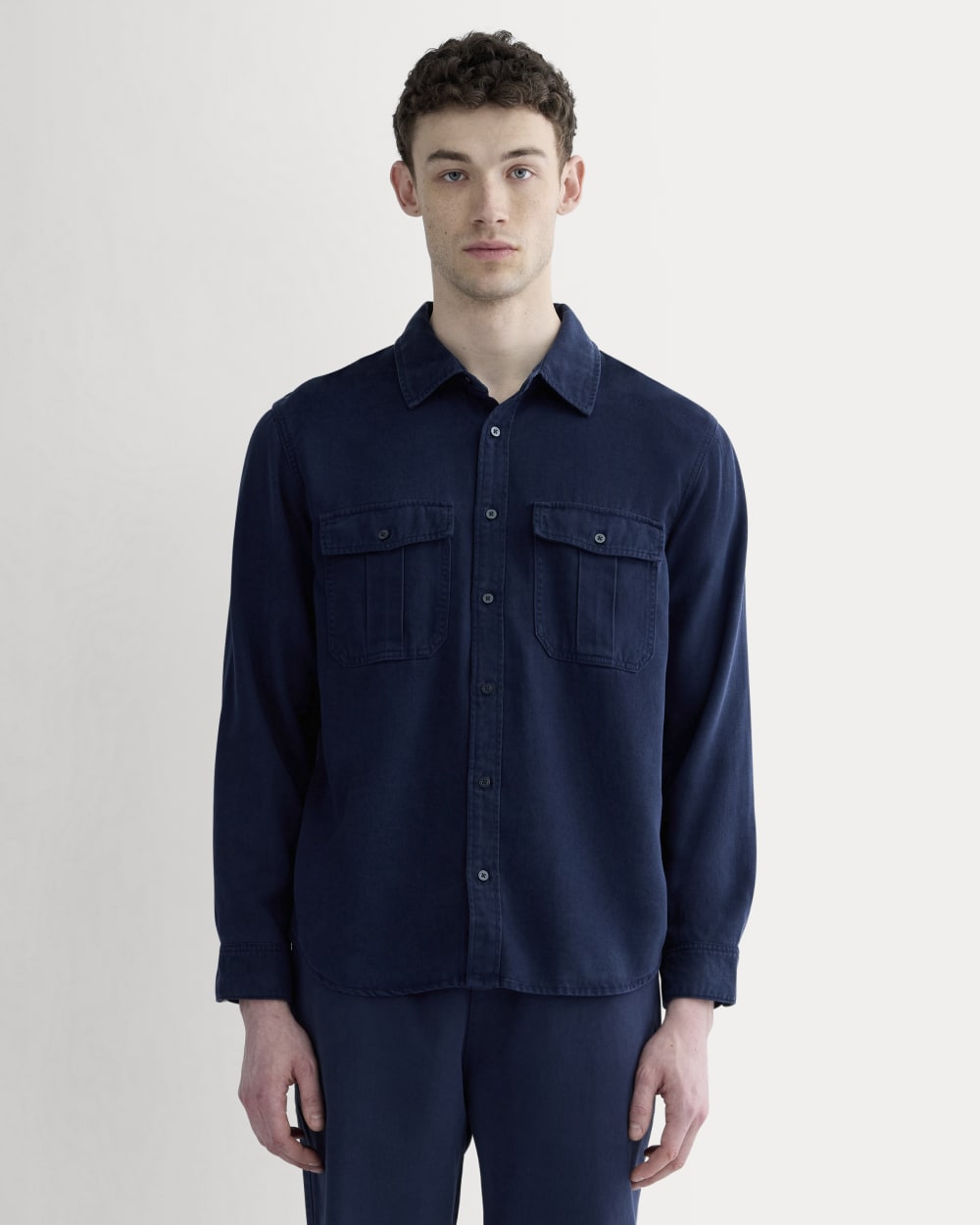 The Utility Shirt Jacket in Buttersoft | Navy