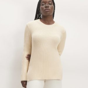 The Organic Cotton Slim Crew Sweater | Canvas