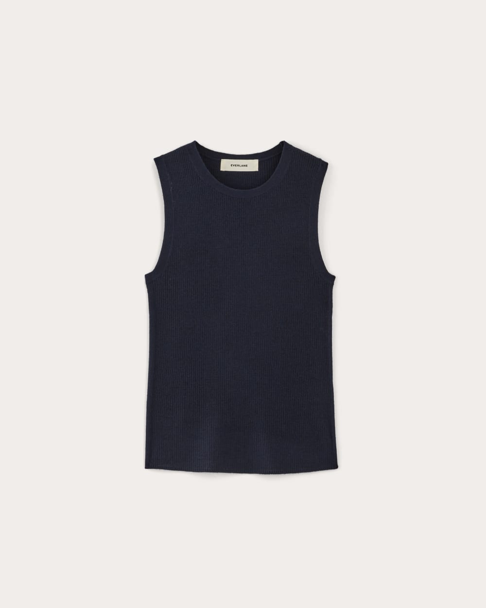 The Tank in Ultrasoft Merino | Navy - Image 2