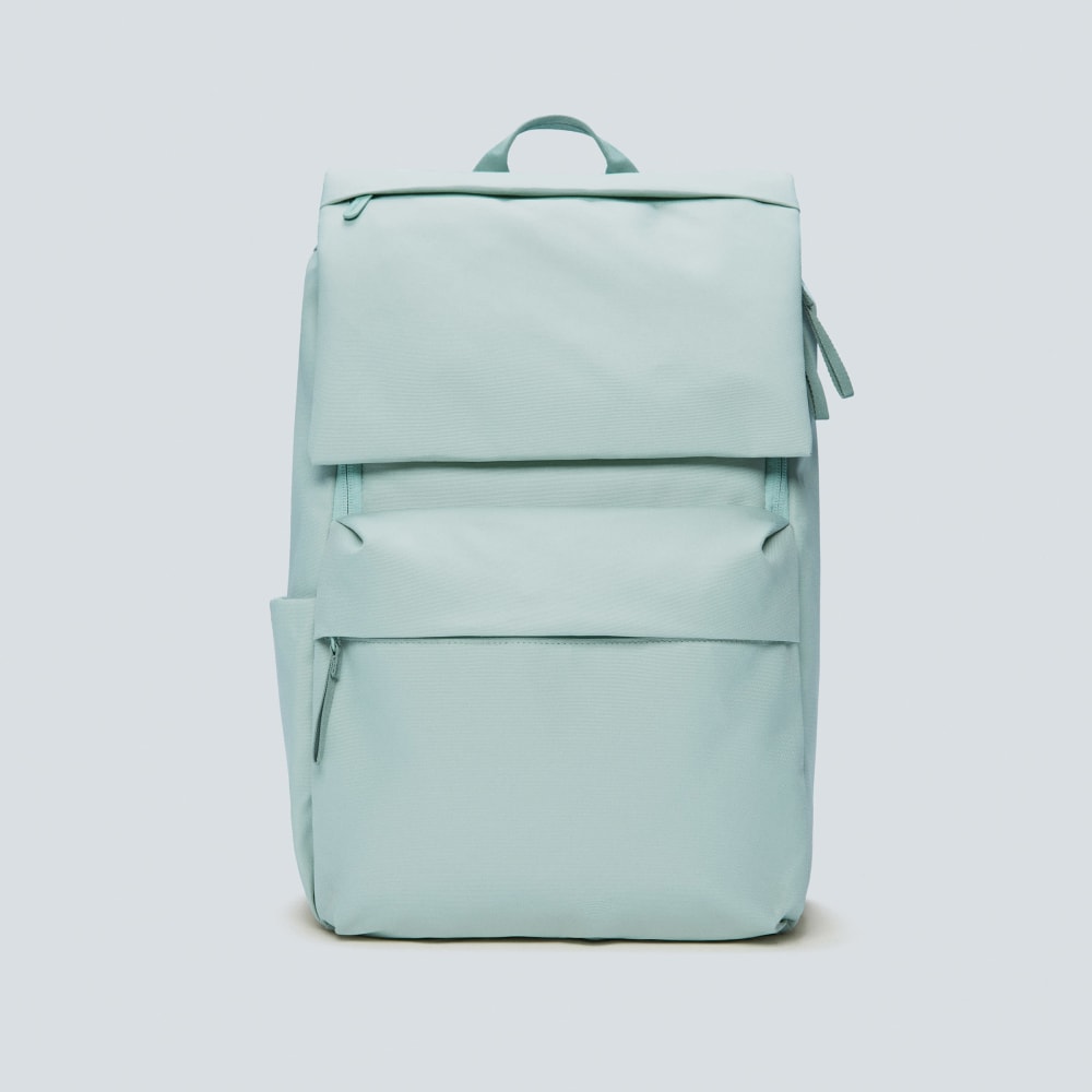 The ReNew Transit Backpack | White Sage / Green Millieu