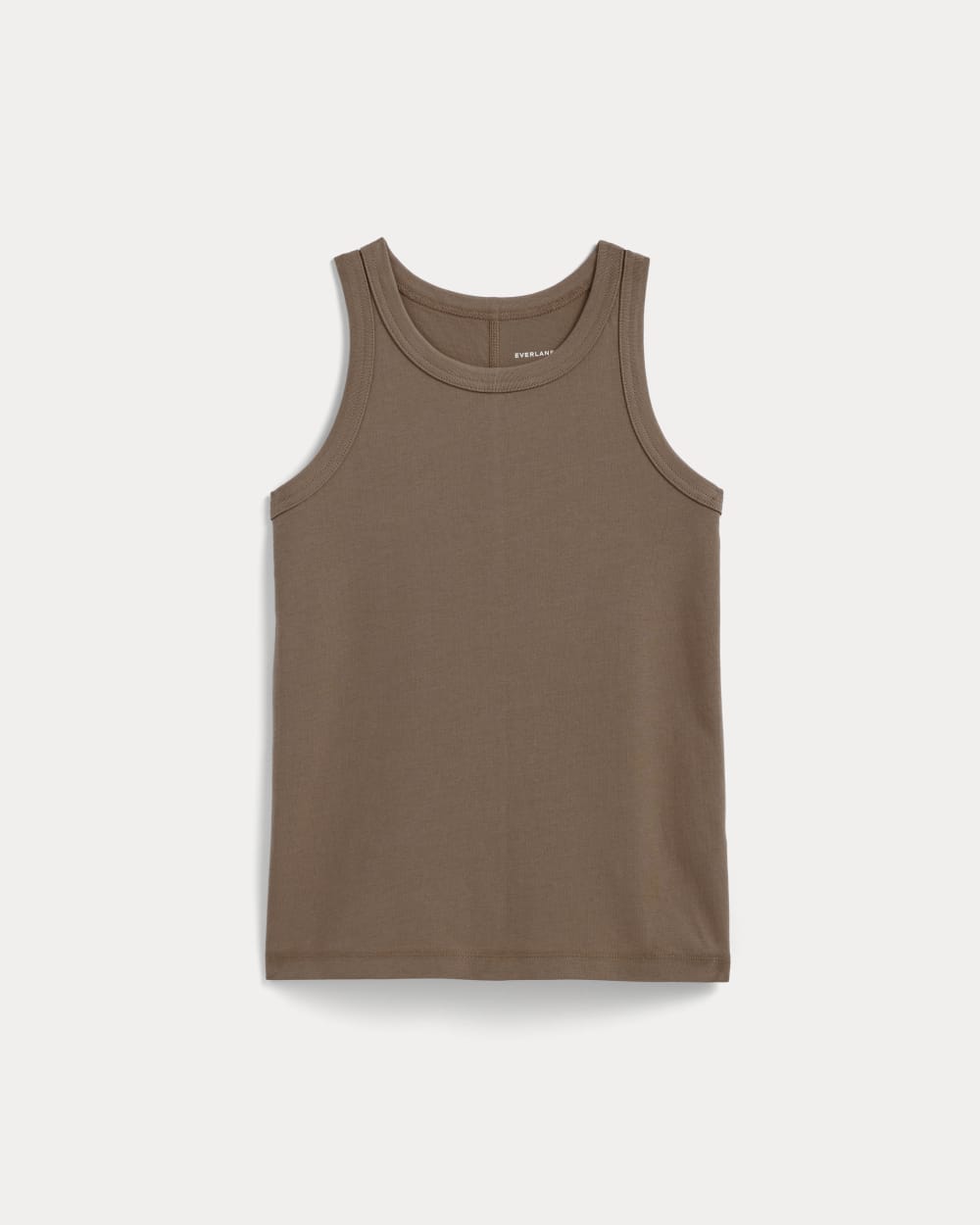 The Tank in Essential Cotton | Mocha - Image 2