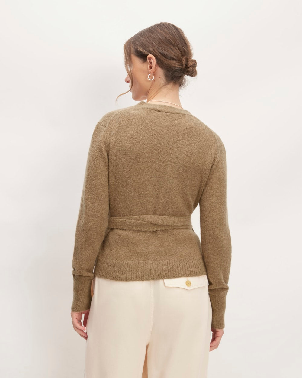 The Alpaca Wrap Sweater | Tiger's Eye - Image 6