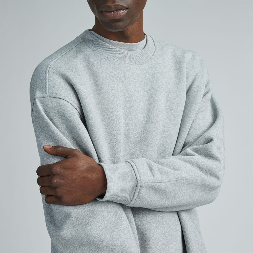 The ReTrack Crewneck Sweatshirt | Heathered Grey - Image 4