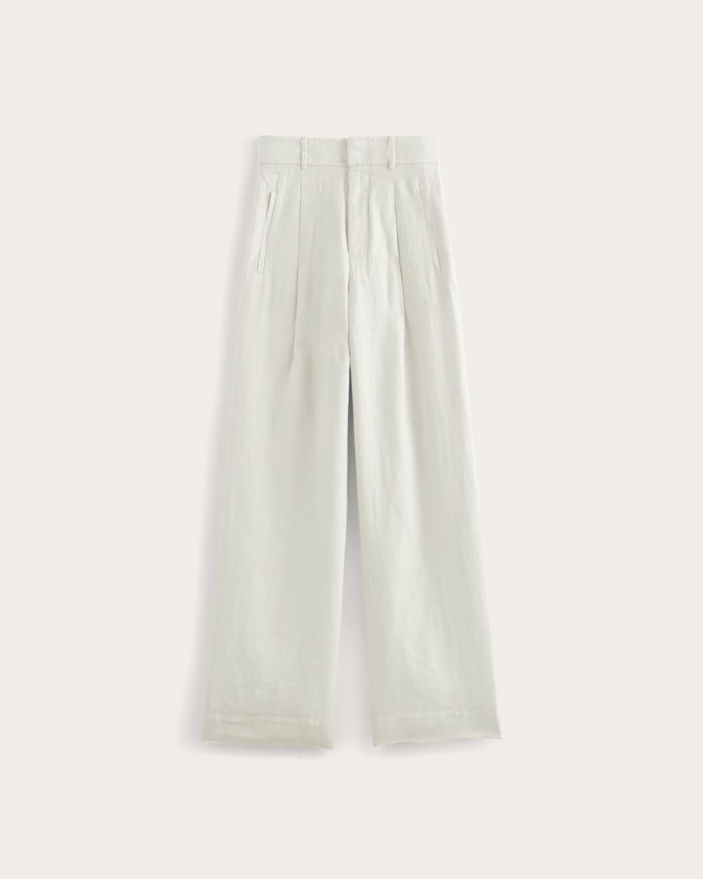 The Linen Way-High® Drape Pant | Natural Chambray - Image 2