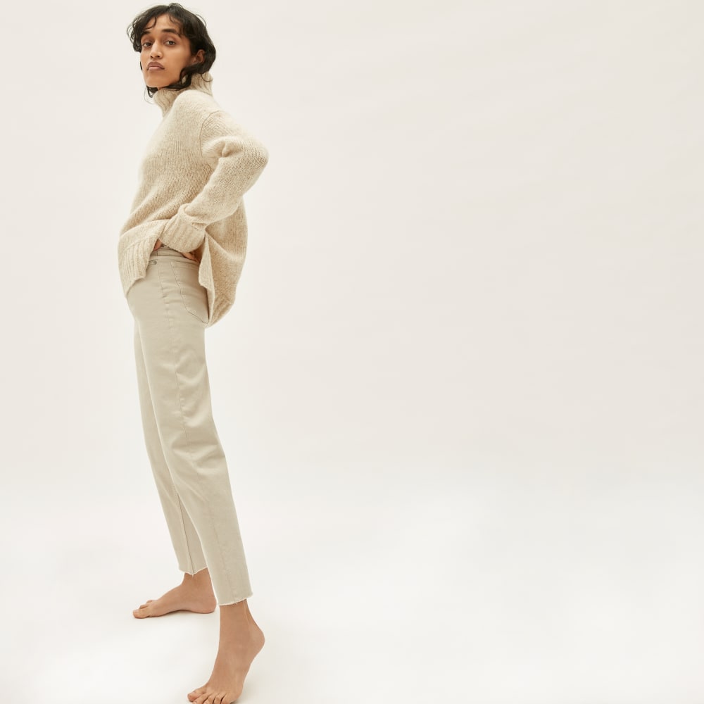 The Cloud Turtleneck | Heathered Ivory - Image 5