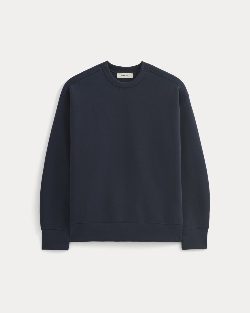 Luxe Fleece Crew Pullover | Navy - Image 2