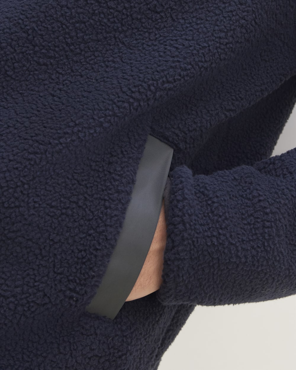 The ReNew Fleece Pullover | Navy - Image 5