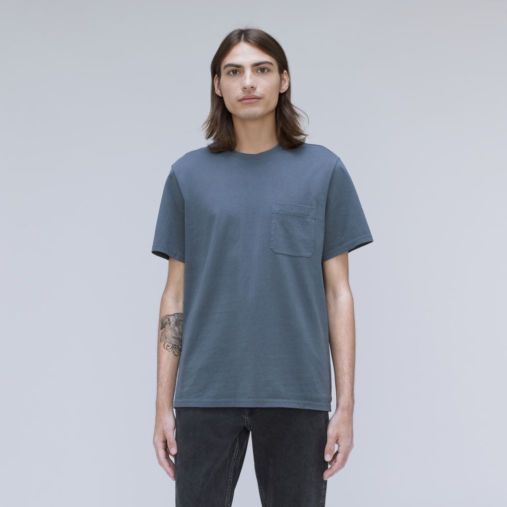 The Premium-Weight Pocket Tee | Uniform | Slate