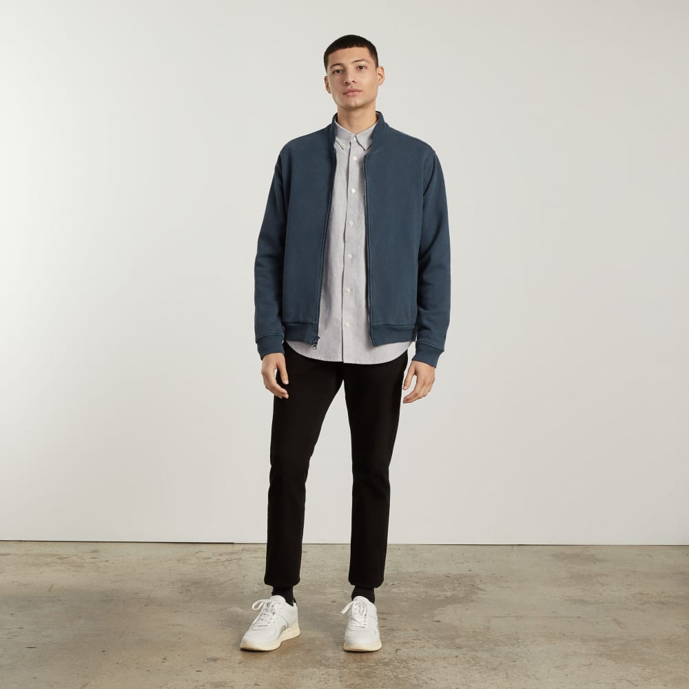 The Track Bomber Jacket | Kingfisher Blue - Image 5