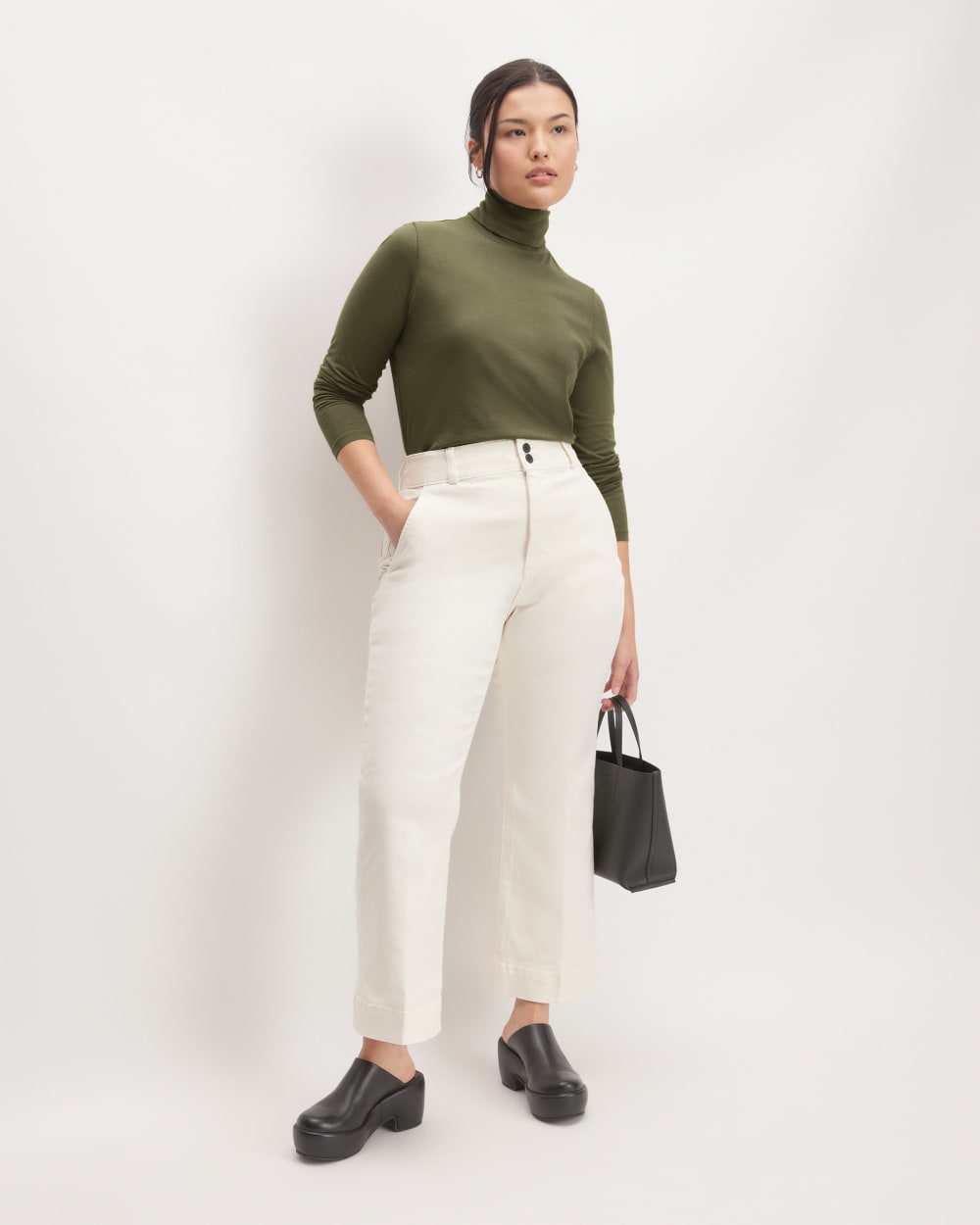 The Organic Cotton Turtleneck | Kalamata - Image 3