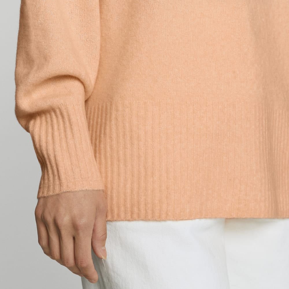 The Cozy-Stretch Pullover | Apricot - Image 5