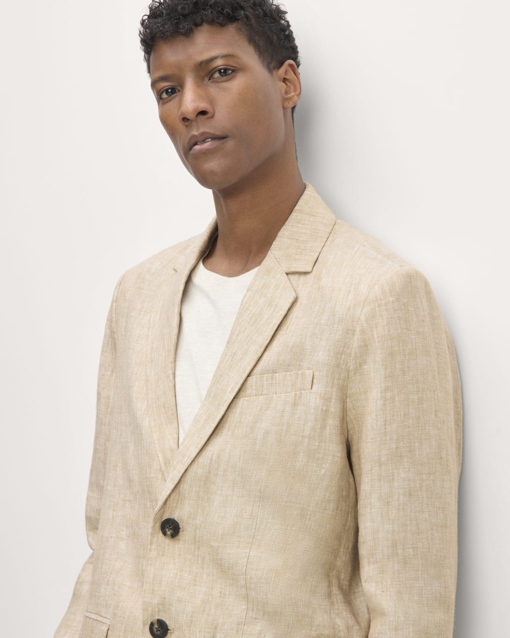 The Linen Blazer | Cornstalk Chambray - Image 3