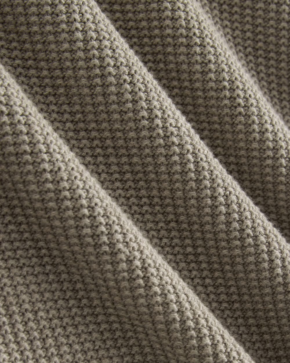 Waffle Rollneck Crew in Everyday Cotton | Heathered Oatmeal - Image 7