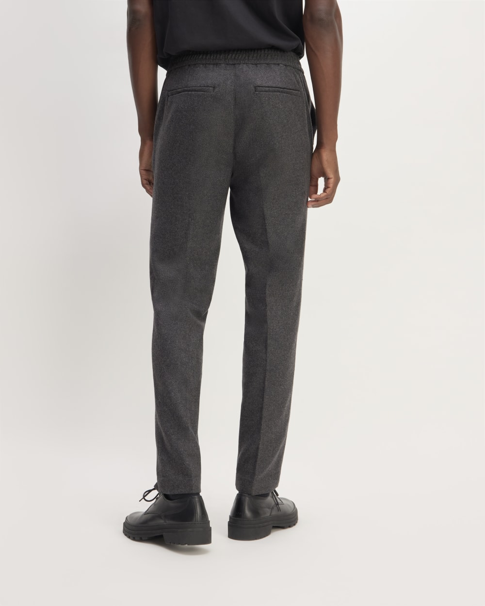 The Wool Flannel Pant | Heather Charcoal - Image 6