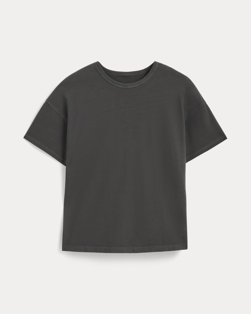 The Boyfriend Tee in Essential Cotton | Black - Image 2