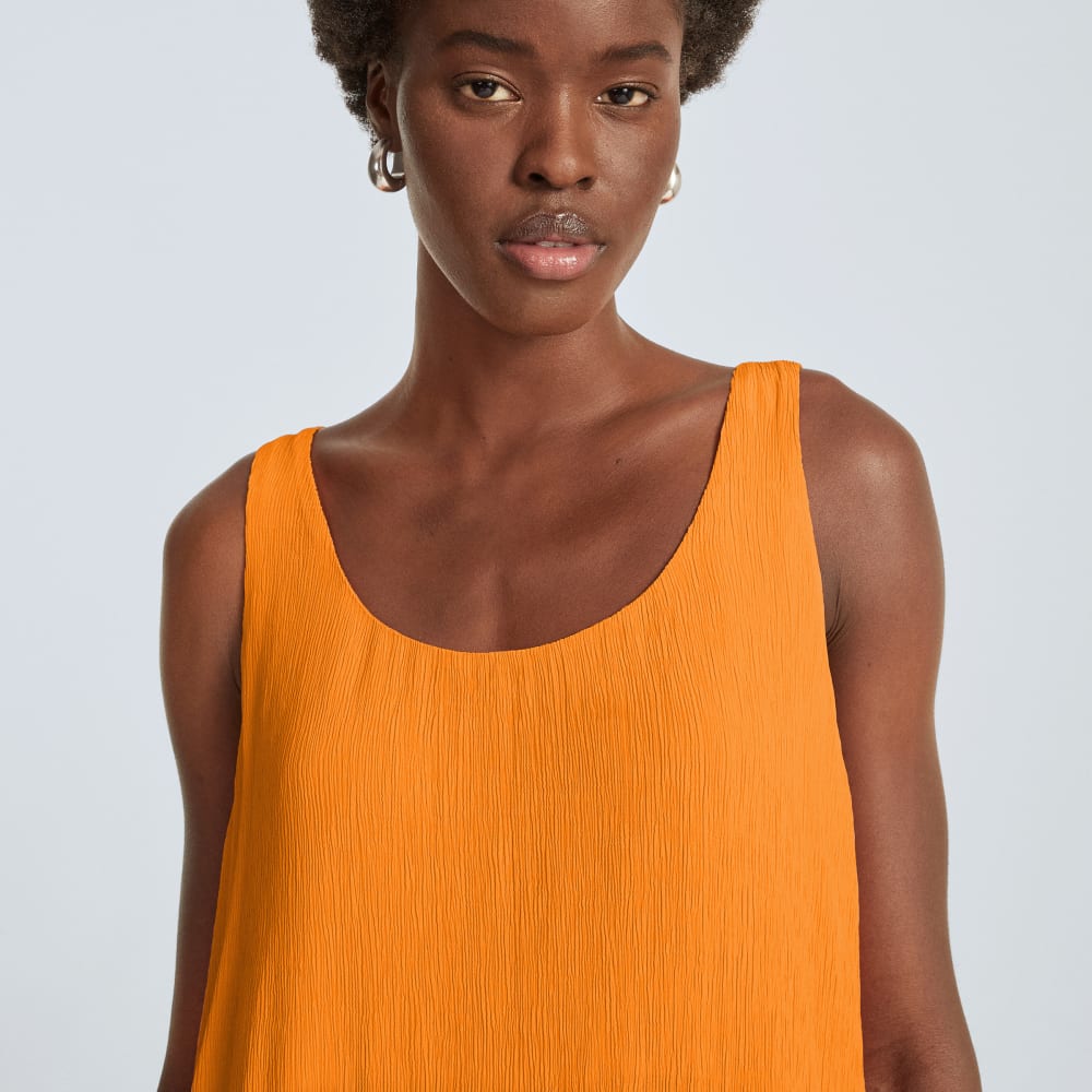 The Naia? Ripple Tank Dress | Turmeric - Image 4