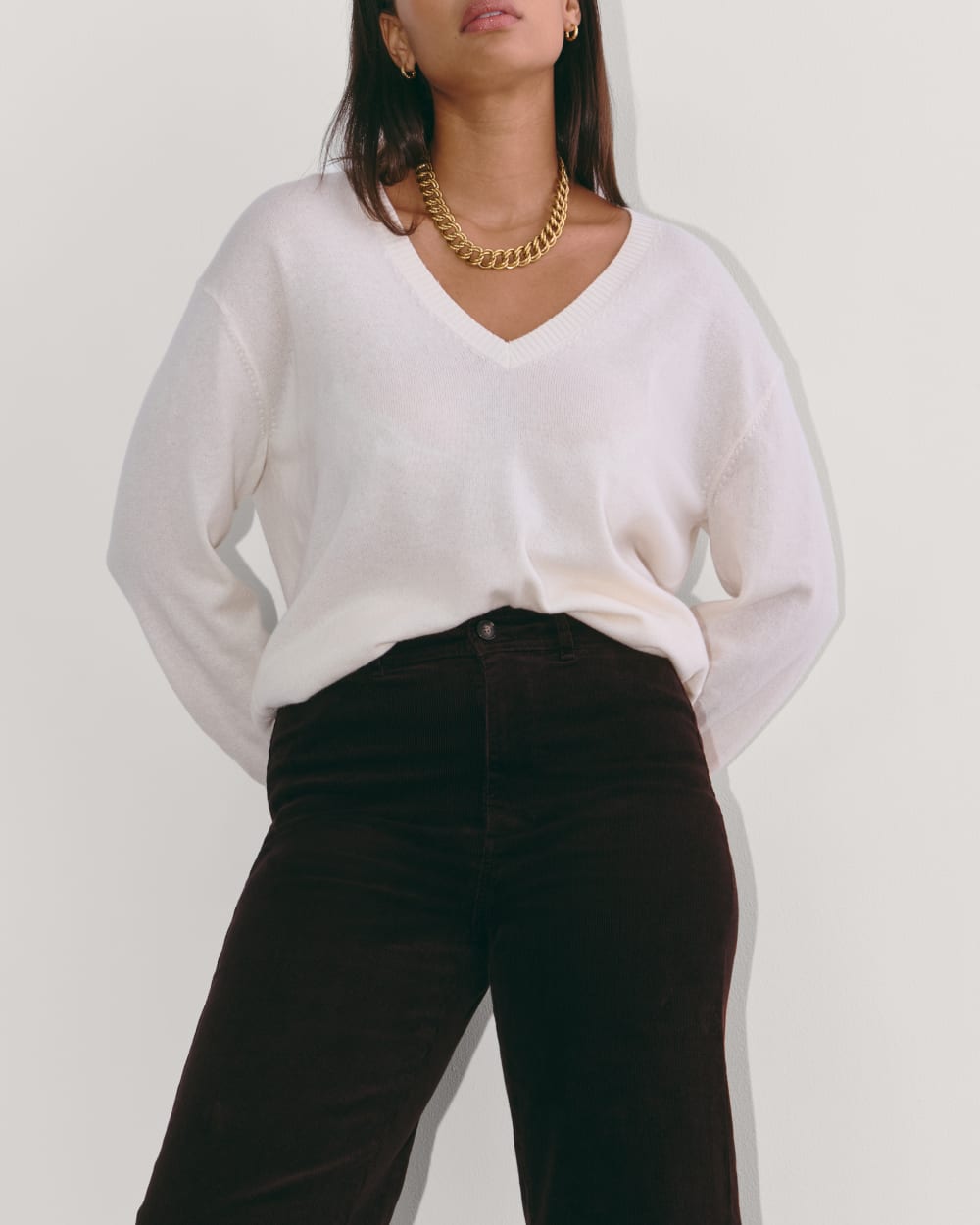 The Sailor Pant in Corduroy | Black - Image 5