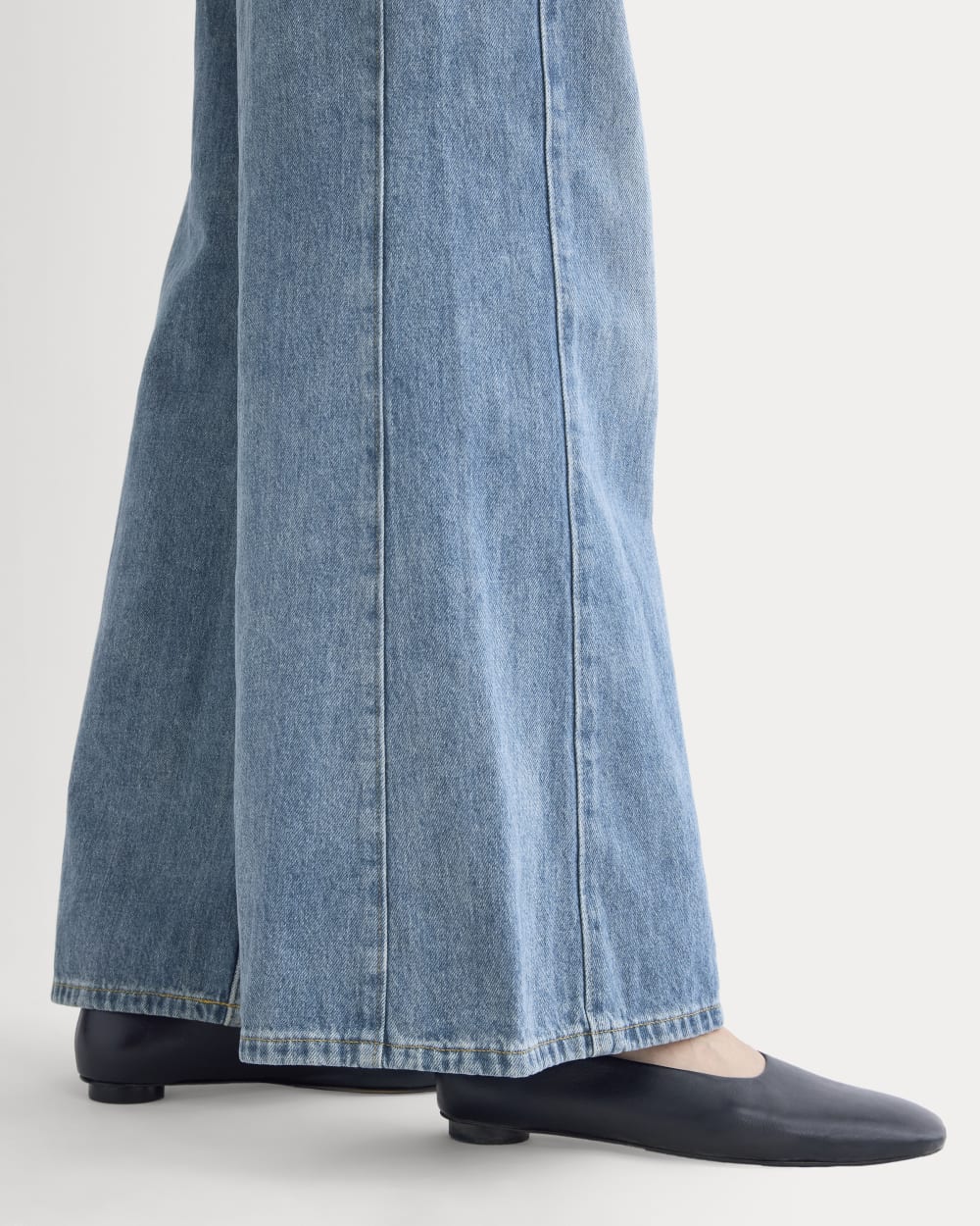 Paneled Wide-Leg Jean | Tungsten Scratch - Image 4