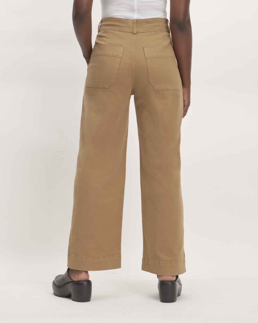 The Organic Wide-Leg Pant | Toasted Coconut - Image 6