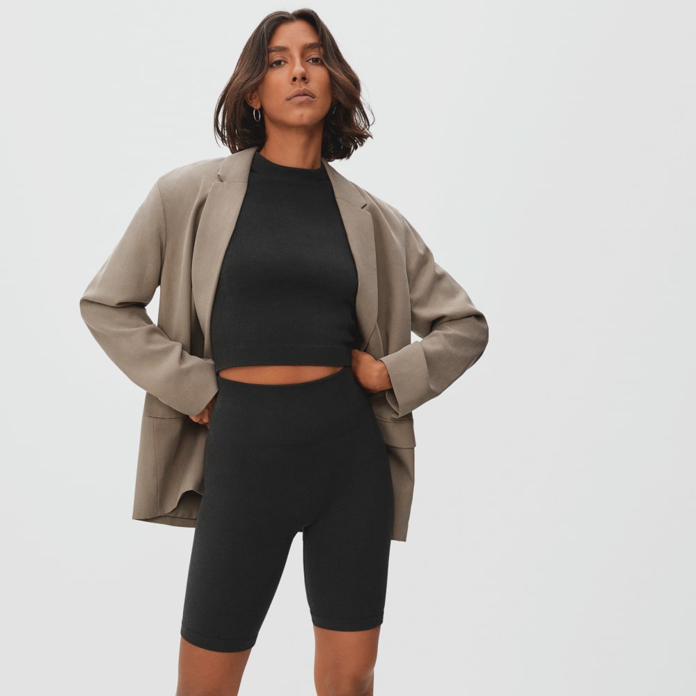 The Seamless Bike Short | Black - Image 3