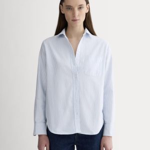 The Must-Have Oxford Shirt | White / Blue