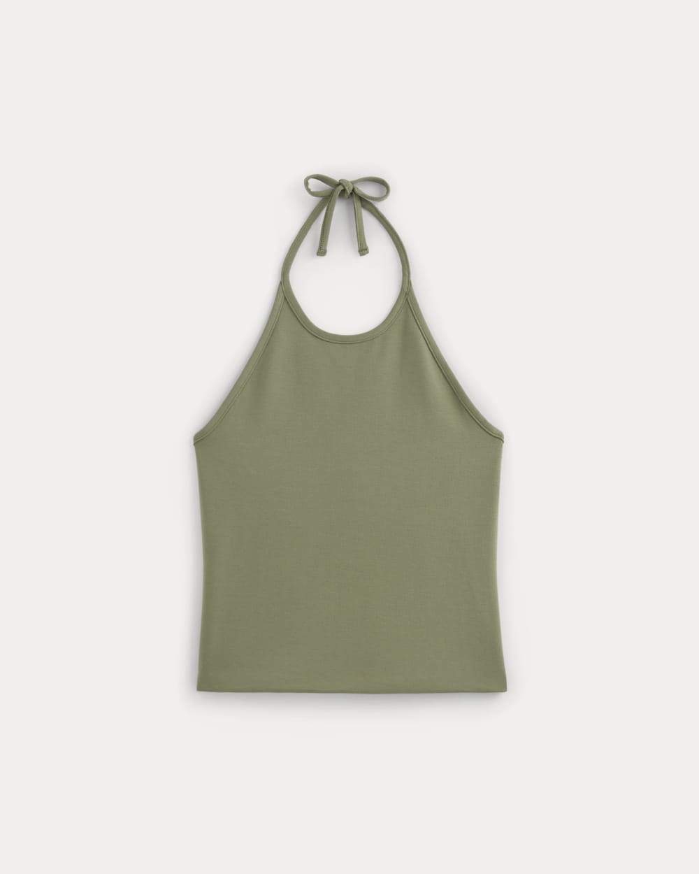 The Form Halter Top | Lichen Green - Image 2