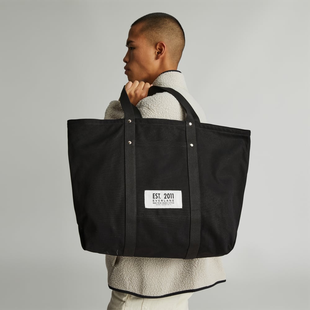 The Organic Canvas Weekender | Black - Image 2