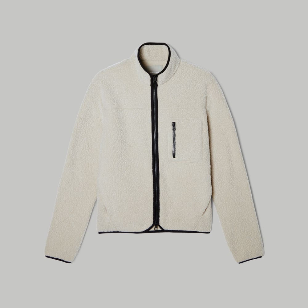 The ReNew Fleece Full Zip | Oat - Image 2