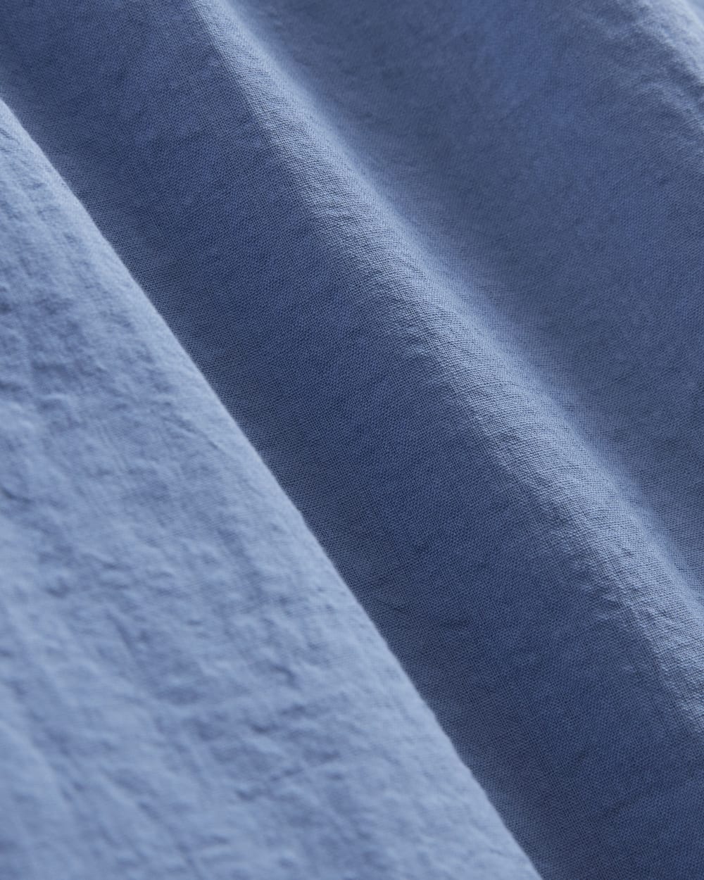 The Gauze Mini Tiered Dress | Soft Cobalt - Image 5