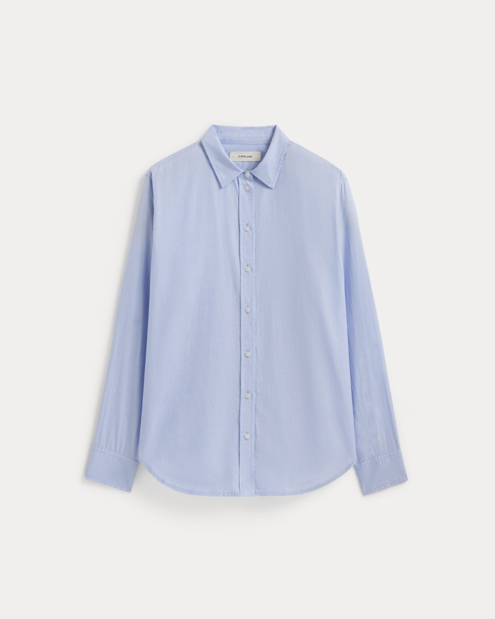 The Must-Have Shirt in Silky Cotton | Pale Blue - Image 2
