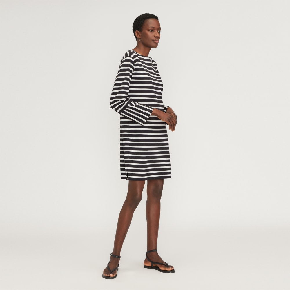 The Mariner Dress | Black / Canvas Tan - Image 6