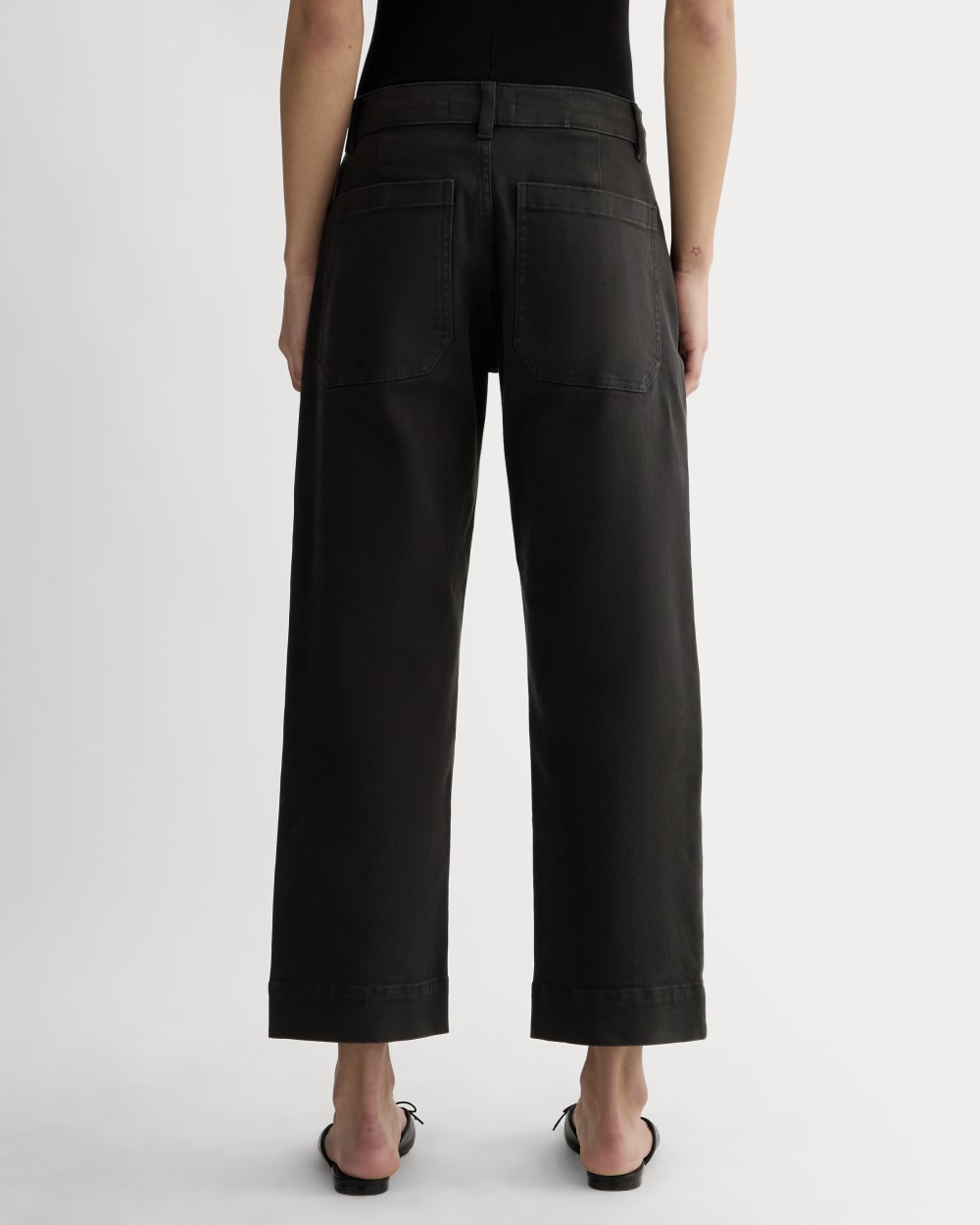 The Utility Straight-Leg Pant | Black | 28.5 Inseam - Image 6