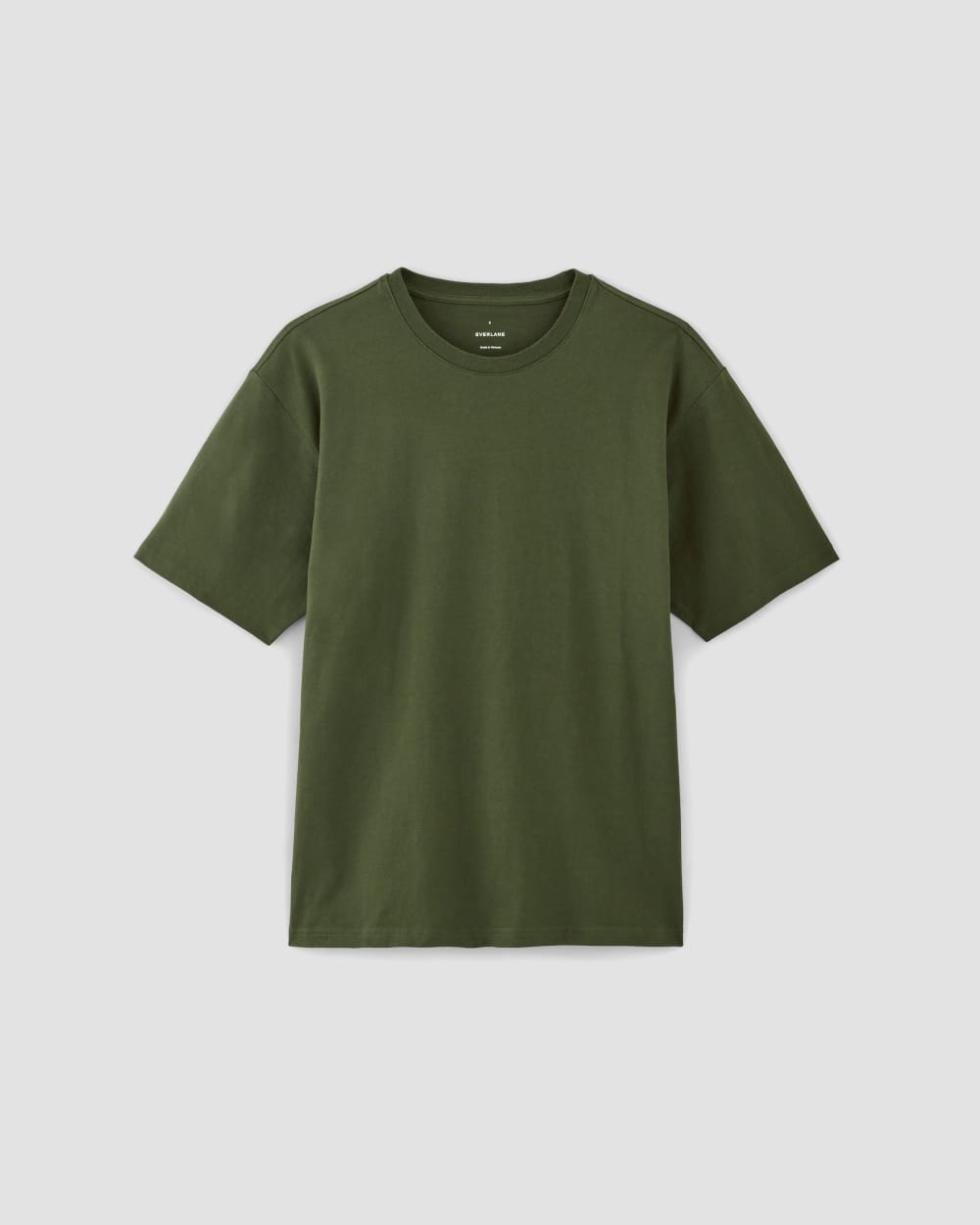 The Premium-Weight Relaxed Crew | Uniform | Deep Moss Green - Image 2