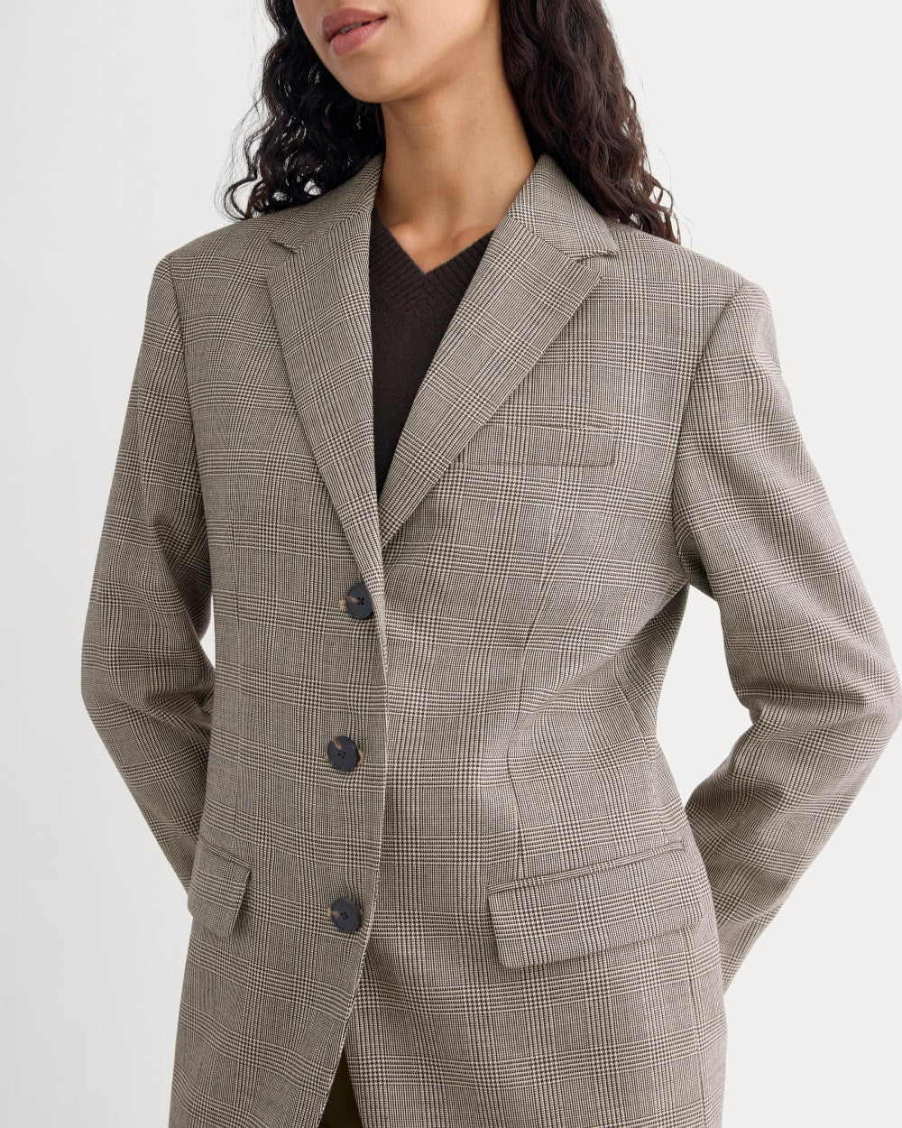 Blazer in Tailor Twill | Khaki - Image 4