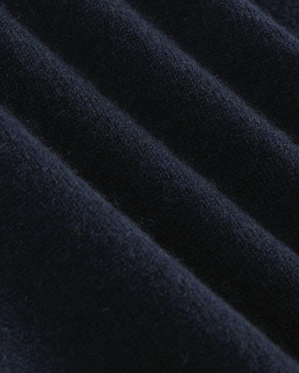 Cashmere Quarter Zip Sweater | Navy - Image 6