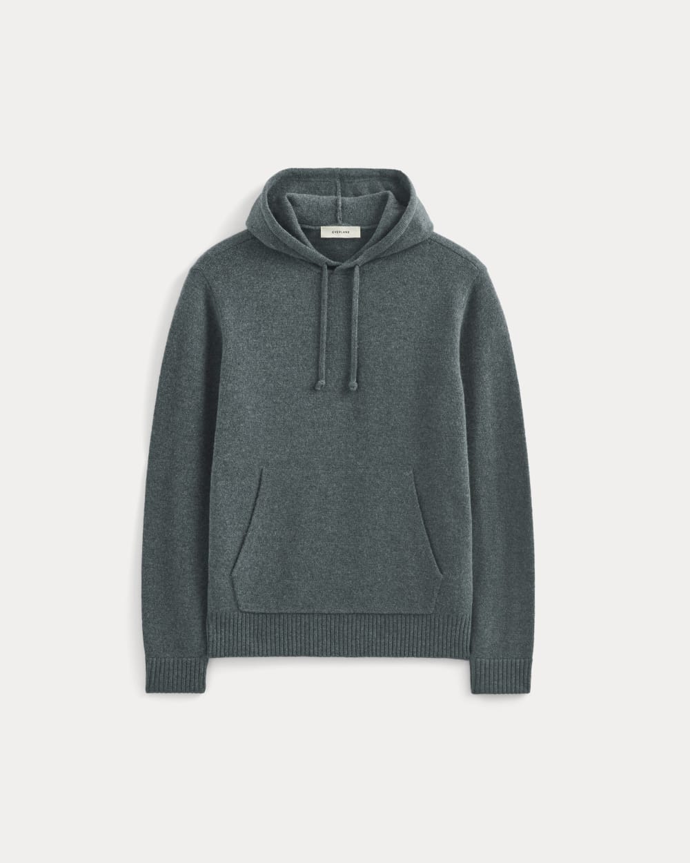 The Felted Merino Hoodie | Heather Midnight Navy - Image 2