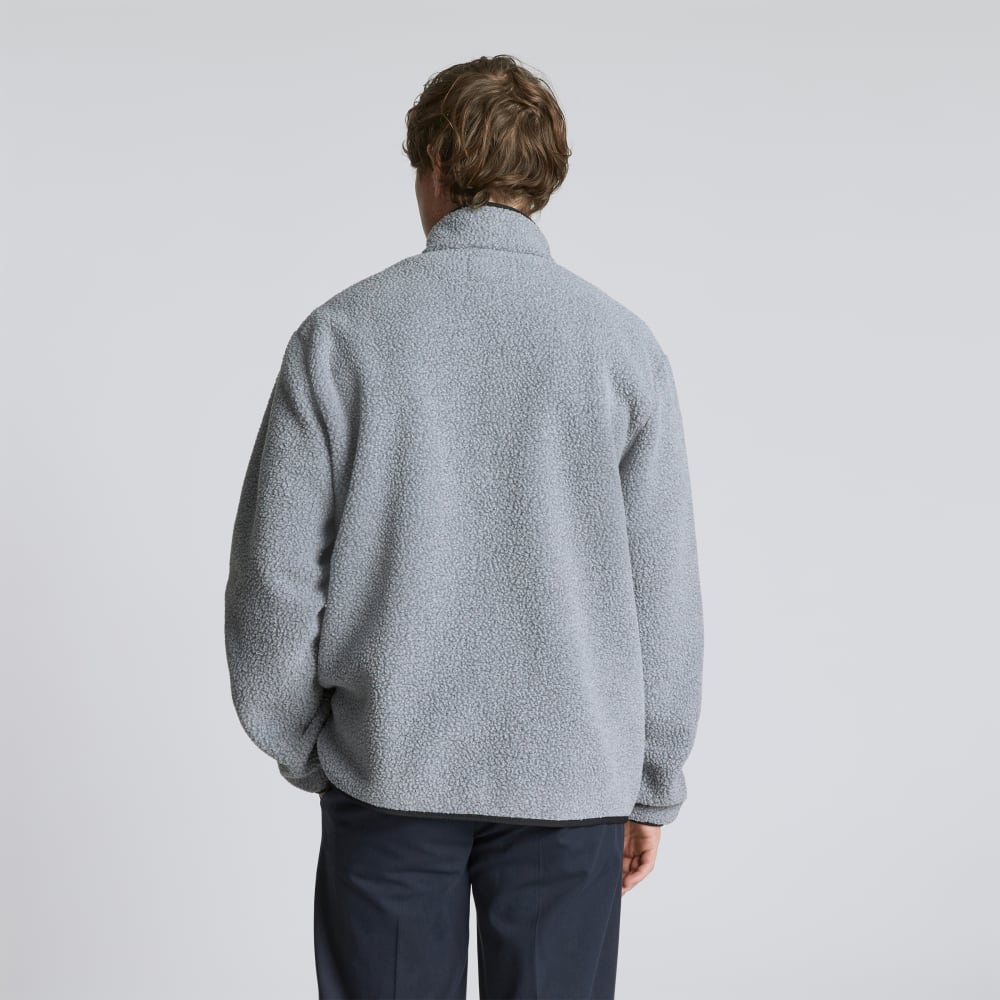 The ReNew Fleece Full Zip | Heathered Coal - Image 3