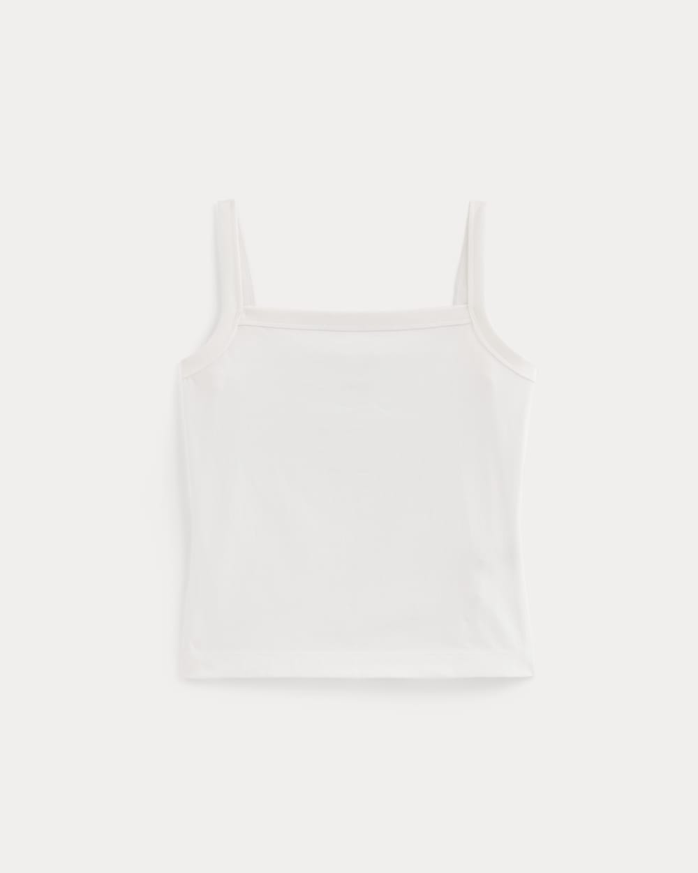 The Essential Square-Neck Tank | White - Image 2
