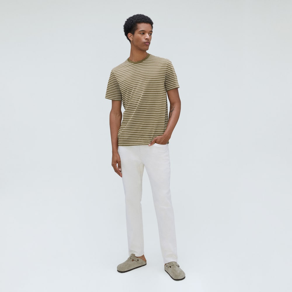 The Organic Cotton Crew | Olive / Canvas - Image 6