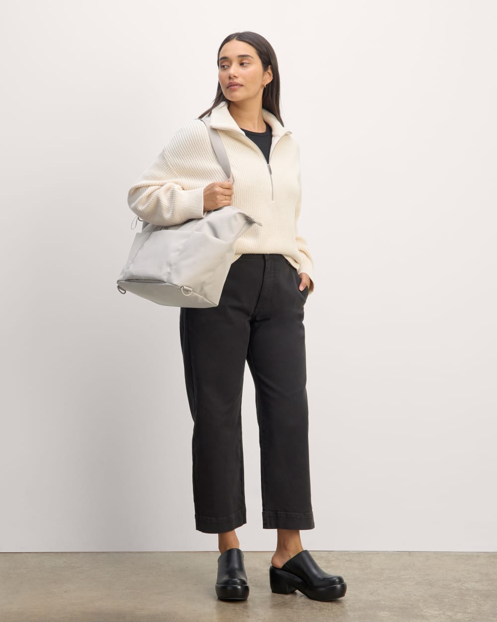 The ReNew Transit 3-Way Tote | Warm Quartz - Image 4