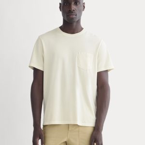 The Essential Organic Garment-Dyed Crew | Parchment