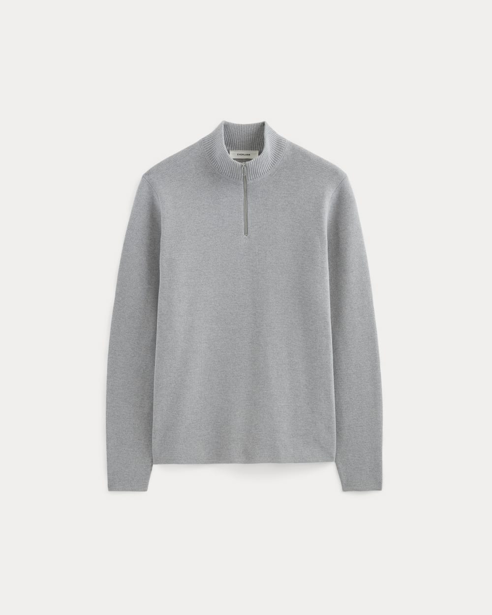 The No-Sweat Quarter-Zip | Heathered Grey - Image 2