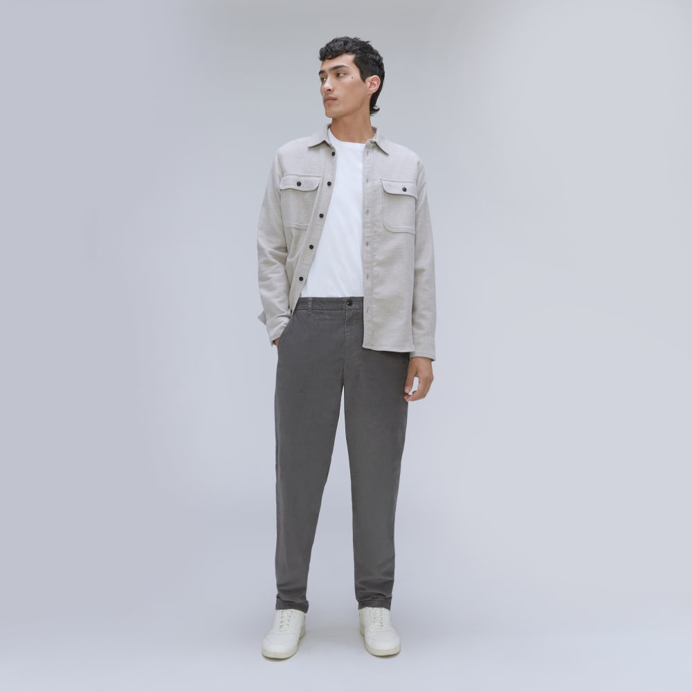 The Straight Fit Corduroy Pant | Pewter