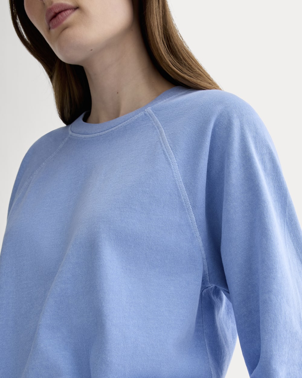 The Off-Duty Long-Sleeve Tee | Granada Sky Blue Garment Dye - Image 4