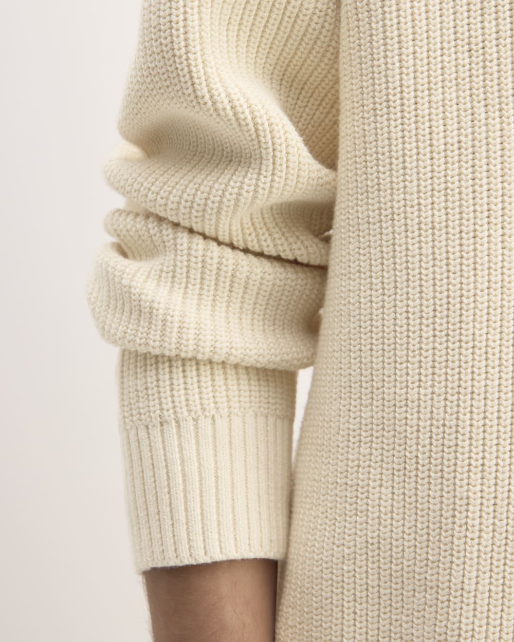 The Cotton Chunky Rib Polo | Canvas - Image 5